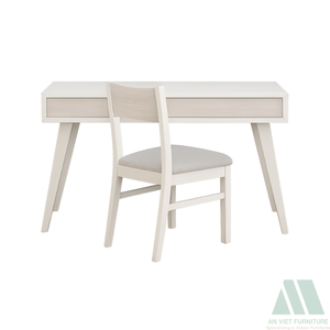 ชุดสำนักงานที่บ้านประกอบง่าย อพาร์ทเมนท์ OEM VIET FURNITURE ดีไซน์ทันสมัยสวยงาม ผลิตในเวียดนาม ห้องนั่งเล่นไม้จริง - Product Image 4