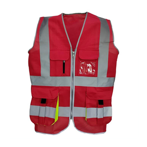 Chaleco de Seguridad con Protección Contra Arco Eléctrico, Alta Visibilidad, Amarillo, ANSI Clase 3, Tejido FR Ignífugo, con Pestañas para Micrófono, ATPV - Product Image 1