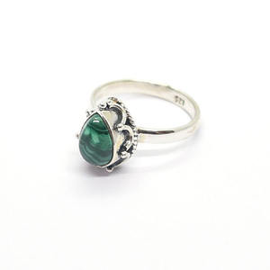 Bijoux en cristal naturel en gros, bague en malachite, bijoux en vermeil, bijoux fins sur mesure en gros - Product Image 1