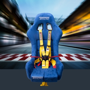 Ceinture de sécurité de course standard TBRACING SPORT PLUS 3 FIA 8853 2016 avec logo personnalisé et service de couleur personnalisée - Product Image 1