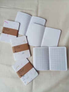Cahiers en papier fait main en coton, écologiques, pour écrire, dessiner, journal artisanal, pour le bureau, l'école et les cadeaux - Product Image 4