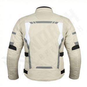 Veste de moto en cuir véritable pour homme de qualité supérieure, nouvelle arrivée, vestes de moto d'hiver, protections amovibles, personnalisables - Product Image 2