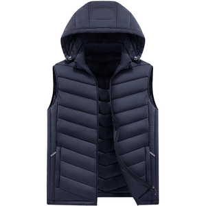 Gilet matelassé personnalisé en gros – Veste sans manches chaude et décontractée pour l'hiver – Vêtements de rue rembourrés à capuche - Product Image 3