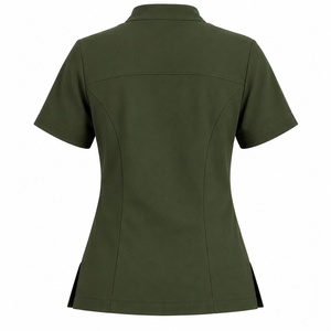 Women's Eco-Friendly Medical <b>Scrub</b> Suit Professional Beauty Salon Uniform <b>Scrub</b> <b>Set</b> with Pants Customized Color - Product Image 3