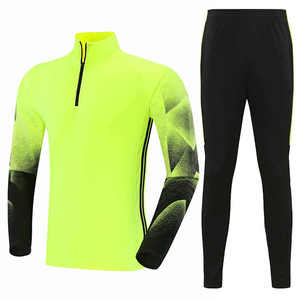 Conjunto Deportivo de Fútbol para Hombre, Traje de Calentamiento, Ropa Deportiva Ligera, Chaqueta de Manga Larga y Pantalones a Juego - Product Image 1