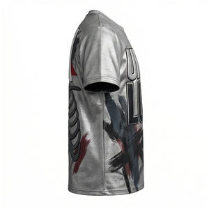 Camiseta Urbana Moderna Metálica de Moda, Camisa Casual de Lujo para Hombre, Talla Grande, Diseño Europeo y Estadounidense, MALUZA INDUSTRIES - Product Image 4