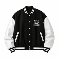 Blouson matelassé pour homme en gros, personnalisable avec logo d'équipe, col montant en toile, respirant, idéal pour les acheteurs de vêtements de sport universitaires américains