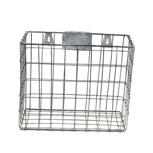 Handmade Decorative Iron Wall Mounted <b>Basket</b> for Rustic Farmhouse Living Room Wall Accent Decoration - Product Image 5