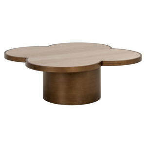 Mesa de Comedor Moderna Plegable Ecológica con Forma de Flor, con Tablero y Base de Madera Maciza, para 6 Personas, para el Hogar - Product Image 2