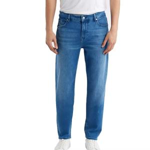 MEESAM LEATHER HOSIERY Jeans de Mezclilla para Hombre y Mujer, 100% Algodón, Secado Rápido, Estilo Vintage, Corte Regular, Lavado Casual, Rectos, para Invierno - Product Image 2