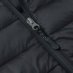 Winter Men 100% Nylon Breathable <b>Warm</b> Stand Collar Patchwork Puffer Jacket - Product Image 2