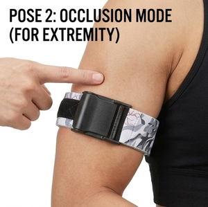 Wholesale Blood Flow Restriction Bands Legs Butt Booty Occlusion Training Arm Bands Heavy BFR Blood Flow Bands Unisex - Product Image 3