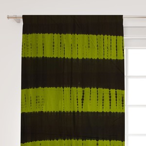 Cortina con Estampado Tie Dye Colorido, Cortina de Algodón Suave Estilo Boho para Ventana, para Hogar, Resort, Cafetería, Dormitorio, Fabricante Mayorista de India - Product Image 3