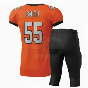 Uniforme de Fútbol Americano para Atletas, Tela de Poliéster Suave con Absorción de Sudor para Sesiones de Entrenamiento Prolongadas - Product Image 2