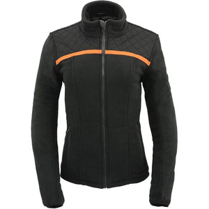 Chaqueta de Motociclista Clásica de Cuero y Textil para Mujer SAMROZ SPORTS - Uso Durante Todo el Año - Product Image 1
