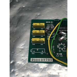 นิสชิน 403-K-421, แผงวงจรพิมพ์, ตัวรวมกระแสไฟ, 139788 - อุปกรณ์และชิ้นส่วนเซมิคอนดักเตอร์ระดับโลกที่เชื่อถือได้ - Product Image 1