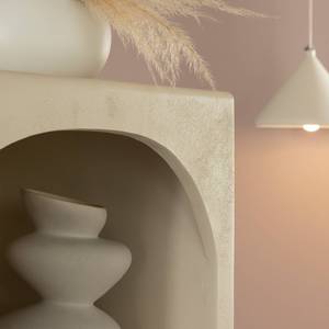 Vandana Vista Falcon <b>cabinet</b> in concrete-effect wood and acacia wood - Product Image 5