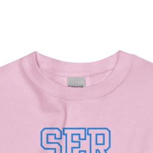Sweat-shirt unisexe brodé Mom, rose clair, col rond, en polaire douce, décontracté, pour tous les jours, style athlétique confortable - Product Image 3