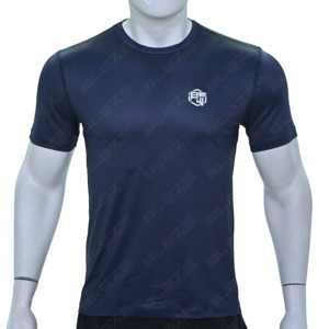Camiseta Deportiva de Secado Rápido para Hombre con Logotipo Personalizado al por Mayor, Camiseta Transpirable que Absorbe el Sudor con Cuello Redondo - Product Image 1