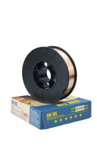 Fil de soudage en acier doux ER70S-6 haute performance, revêtu de cuivre, pour soudage MIG CO2, OEM, pour la construction navale, diamètre 0,6-1,6 mm – Ventes Flash - Product Image 4