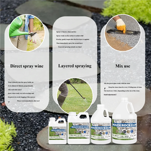 OSBANG Long-lasting Non-Toxic Ready-to-Use Epoxy Rock Glue/Pile Fixative for Landscaping Use on Paths Patios & Garden Boundaries - Product Image 4