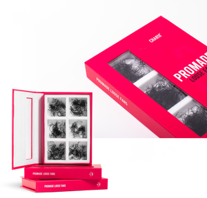 ขนตาปลอม CharmLash ขายส่ง พร้อมบรรจุภัณฑ์ ต่อขนตาแบบพัดสำเร็จรูป รับผลิตแบรนด์ส่วนตัว อุปกรณ์ขนตา หนาสม่ำเสมอ น้ำหนักเบา - Product Image 1