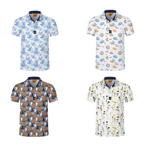 Polo de Alta Calidad con Logotipo Personalizado, Cierre de Cremallera 1/4, Sublimación, 180 Gsm, Algodón, Camiseta con Cuello para Golf, para Hombre - Product Image 6