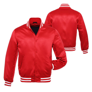Chaqueta Varsity de Invierno de Algodón Hecha a Medida al por Mayor para Hombre, 100% Lana, Calidad Premium, Estilo Urbano, Ligera - Product Image 1