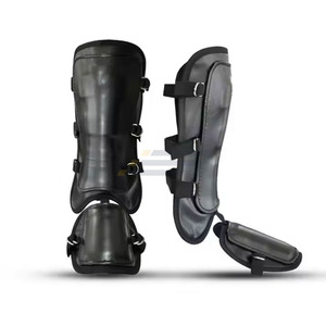สนับแข้งเบสบอลสำหรับผู้ใหญ่ น้ำหนักเบา เสริมความแข็งแรง ป้องกันอย่างมืออาชีพ ปิดสนิทแน่นหนา ใช้สำหรับฝึกซ้อมและแข่งขัน - Product Image 6