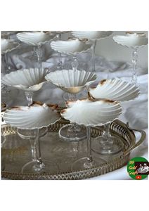 Decorative Handmade Conch Shell Martini Glass Elegant Marine Style <b>Drinkware</b> from Vietnam Supplier - Product Image 3