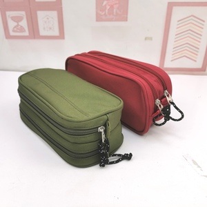 Estuche para Lápices de Doble Capa con Cierre de Cremallera, Marca DC, 300D, Poliéster Oxford, con Impresión de Logotipo Multicolor, para Estudiantes Escolares, Precio Bajo - Product Image 5