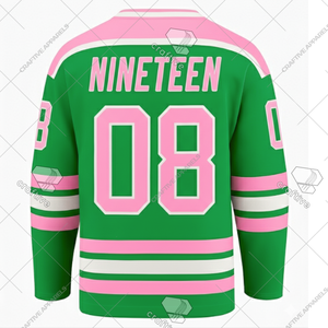 Alpha Kapa Alpha Camiseta de malla de poliéster personalizada Premium AKA Sorority Ropa de hockey sobre hielo con diseño sublimado para ropa deportiva - Product Image 2