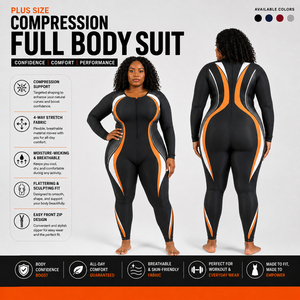 Wholesale Printed Full Body Compression Suit Spandex Polyester <b>Workout</b> <b>Jumpsuit</b> Ladies Yoga Wear Full Sleeve Base Layer Romper - Product Image 1