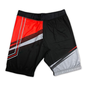 Shorts MMA en toile pour hommes de haute qualité, taille haute, sans couture, séchage rapide, respirant, imperméable, design personnalisé, style décontracté, uni - Product Image 1