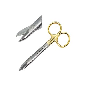 Tijeras de corte de corona Metal Med 2026, las más vendidas, de 4.25 pulgadas (10.8 cm) o 4.75 pulgadas (12 cm), tijeras de corte de corona curvadas - Product Image 4
