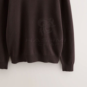 Sweat-shirt à col zippé pour homme avec logo personnalisé, tissu doux et respirant, coutures durables, idéal - Product Image 6