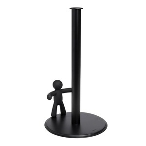 Elegante Soporte Metálico para Toallas de Papel con Figura Decorativa - Product Image 2