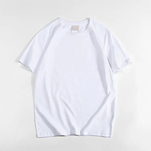 Men's <b>Black</b> Short Sleeve T-<b>Shirt</b> O-Neck Regular Fit Casual Style 100% Cotton Jersey Fabric Printed Front Logo <b>Compressed</b> - Product Image 6