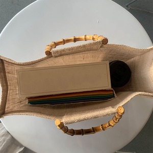 Bolso Multiusos Hecho a Mano con Dos Asas y Cierre Abierto, Ofrece Almacenamiento Práctico y un Estilo Atemporal para el Día a Día, Compre Directamente del Proveedor - Product Image 2
