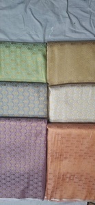 Fashionable Medium Weight Brocade Jacquard <b>Silk</b> <b>Fabric</b> with Traditional Design for Women Ethnic and Festive Clothing 200g/m - Product Image 2