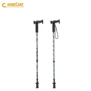 Bastones de aluminio para senderismo, accesorio para caminar, multifuncional, OEM - Product Image 1