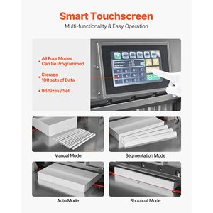 Taglierina Elettrica per Carta con Larghezza di Taglio 17,99 Pollici, Spessore di Taglio 2,28 Pollici, Macchina Programmabile in Metallo per Tagliare Carta da 2,28 Pollici - Product Image 3