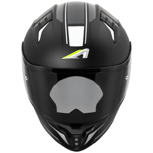 Casco de Motocicleta Integral de Seguridad ASTONE HELMETS ABS Modelo GTO7 LEGEND NEGRO MATE / GRIS Forro Interior de Poliéster - Product Image 3