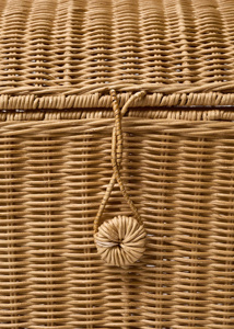 Elegant Natural Rattan <b>Clothes</b> <b>Storage</b> Trunk with Lid from Vietnam Manufacturer - Product Image 5