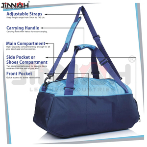 Best Selling Gym <b>Training</b> <b>Bags</b> for Men and Hot Sale Sports Equipment Carrier Durable Nylon Material Workout Sports <b>Training</b> - Product Image 4
