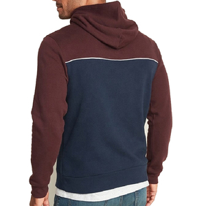 Sweat-shirt à capuche en polaire personnalisé pour homme, imprimé, pour l'hiver, prix de gros, avec technique de broderie numérique - Product Image 6