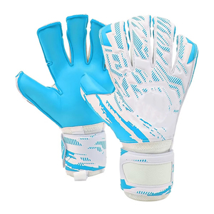 Nouveauté 2026 - Gants de gardien de but de football unisexes respirants, antidérapants, professionnels, avec protection des doigts en latex et fermeture à boucle - Product Image 4