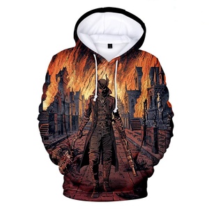Personalizado sublimación Unisex sudaderas con capucha de manga larga - Product Image 3