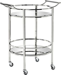 Elegante Carrito de Servicio Metálico que Combina Diseño Industrial, Construcción de Acero Resistente y Capacidad de Almacenamiento Práctica - Product Image 1
