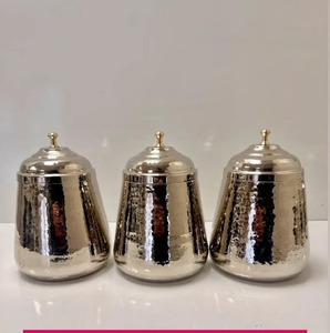 Copper Canister Perfect For Cafe And Restaurant Use For Elegant Food Storage And Serving Ingredients Wholesale From India - Product Image 2